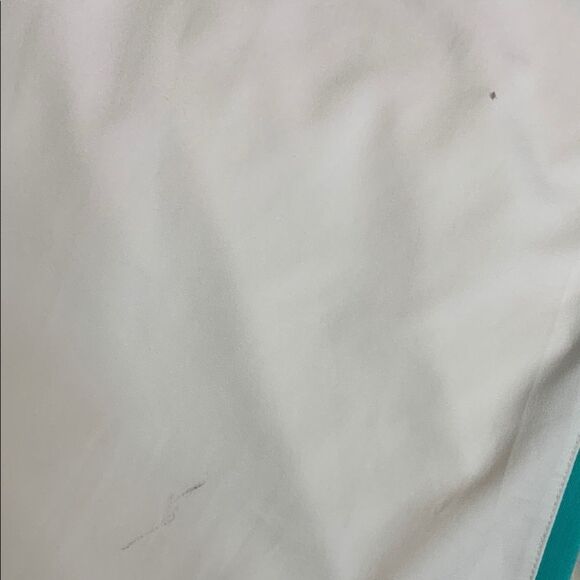 Nike GOLF TOUR PERFORMANCE, Men's White and Teal Polo Shirt, large - Picture 8 of 14